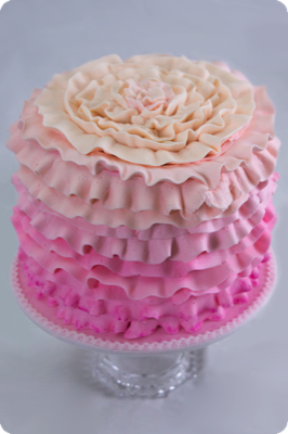 Pink Ombre Cake